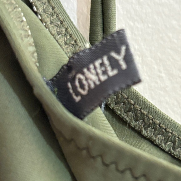 Lonely Planet Olive Green Tie-Up Monokini – Size Small EUC - Picture 14 of 15